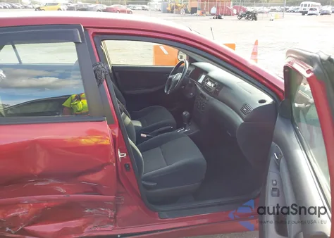 2008 Toyota Corolla S z USA, uszkodzony, nr VIN 2T1BR32E88C919433